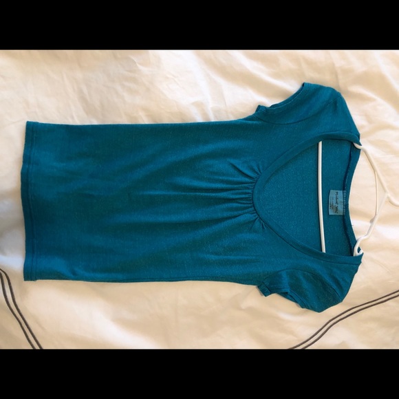 ❌SOLD❌MICHAEL STARS BLUE TOP - Picture 1 of 3